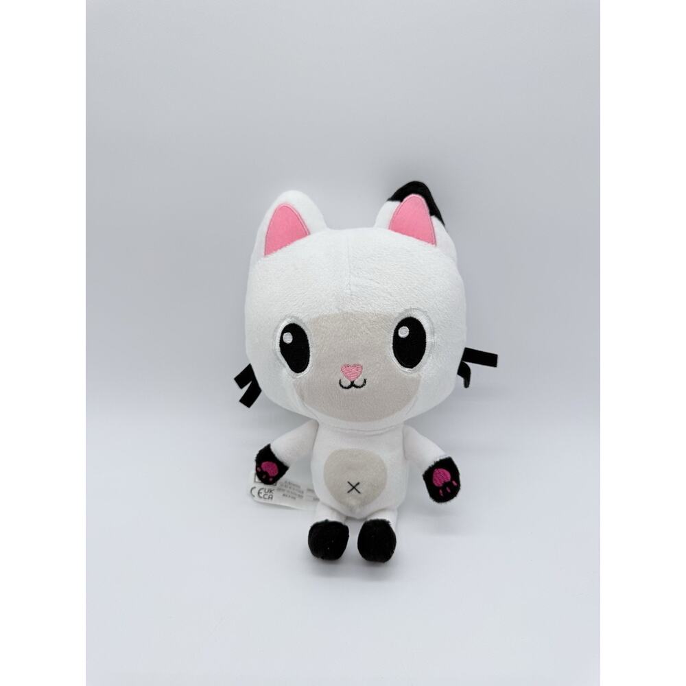 Gabby's Dollhouse Pandy Paws Plush Toy Figure Collector White Black Pink Rare 9"